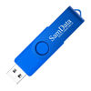 Picture of SamData 128GB USB Flash Drives 2 Pack 128GB Thumb Drives Memory Stick Jump Drive with LED Light for Storage and Backup (2 Colors: Black Blue)