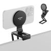 Picture of NEEWER Continuity Camera Mount for Desktop Monitor, Magnetic Tri Fold Desk Phone Camera Webcam Mount Holder with Arca Type Base, Compatible with MagSafe iPhone iMac Desktop Mac Laptop Samsung, SP08