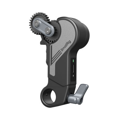 Picture of SmallRig Wireless Receiver Motor (Lite), 4.3 kgf.cm Peak Torque, Supports PD & QC Fast Charging, Low Latency and Precise Control, Lightweight and Compact Design, for DSLR and Cine Lenses - 4297