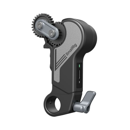 Picture of SmallRig Wireless Receiver Motor (Lite), 4.3 kgf.cm Peak Torque, Supports PD & QC Fast Charging, Low Latency and Precise Control, Lightweight and Compact Design, for DSLR and Cine Lenses - 4297