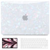 Picture of B BELK Compatible with MacBook Air 13.6 inch Case 2025 2024 2023 2022 Release M3 A3113 M2 A2681 Liquid Retina Display, Plastic Hard Shell Case & Keyboard Cover & Screen Protector, Shiny Luster Pearl