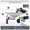 Picture of Andonstar AD203S HDMI Digital Microscope for Error Coins with Metal Stand, Handheld Portable USB Microscope Kit for Kids&Adults, 4" LCD Screen, Photo/Video Capture, Windows/Mac PC Compatible(Navy)