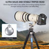 Picture of Low Profile Ball Head 55mm Tripod Ball Head ARTCISE KB55 Heavy Duty Tripod Head All Metal CNC Machining with 360° Panoramic Arca Type QR Plate for Tripod, Max Load 88lbs /40kg