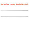 Picture of Laptop Rubber Feet Strips Replacement for Surface Laptop Studio 14.4 inch for Laptop Bottom Case Nonskid Bumper Rubber Foot Strips Grey