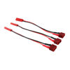 Picture of OliYin 3pcs T Plug to JST Plug Female to Female Battery Adapter with 22AWG 10CM Cable(pack of 3)