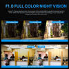 Picture of VIKYLIN 4MP Full Color Night Vision PoE IP Turret Dome Camera, AI Human Motion Detection,Built-in Mic, 2.8mm Lens, IP67 Waterproof, NDAA Complaint,Blue Iris