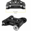 Picture of NICEYRIG Camera Baseplate with Rosette Mount, 15mm Rod Base Plate Applicable for Sony FS5 FS7 FX9, RED DSMC2, KINEFINITY Cinema Camcorder - 401