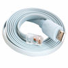 Picture of Prolific PL2323RA RS232 Serial to RJ45 Rollover Cable for Cisco Router H3C Huawei Fortinet Juniper Console Cable