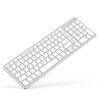 Picture of Wireless Bluetooth Keyboard for Apple Mac OS - US QWERTY Layout, Scissor Keys Precise Typing, Rechargeable Battery, Extra-Long Working Time, Compatible with iMac/MacBook Pro/Mac Mini or iPad…
