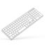 Picture of Wireless Bluetooth Keyboard for Apple Mac OS - US QWERTY Layout, Scissor Keys Precise Typing, Rechargeable Battery, Extra-Long Working Time, Compatible with iMac/MacBook Pro/Mac Mini or iPad…