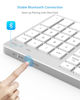 Picture of Wireless Bluetooth Keyboard for Apple Mac OS - US QWERTY Layout, Scissor Keys Precise Typing, Rechargeable Battery, Extra-Long Working Time, Compatible with iMac/MacBook Pro/Mac Mini or iPad…