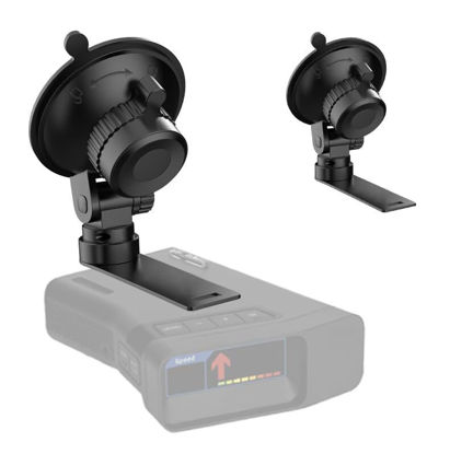 Picture of Radar Detector Mount,Car Truck Windshield &Dashboard Super Suction Cup Bracket,Suitable for Uniden R7 R8 Radar Detector (Only Applicable to Uniden R7 R8)