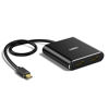 Picture of Mini DisplayPort to Dual HDMI Adapter 4K@60Hz, MDP 1.2 to 2 HDMI Splitter, Dual HDMI Output, Supports Extended Mode and Mirror Mode, Compatible with Laptops, PCs, Monitors, Projectors, for Windows