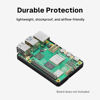 Picture of Pi Official Bumper Case - Compact Protective Rubber Enclosure for Pi 5 Board - Soft, Shockproof & Durable