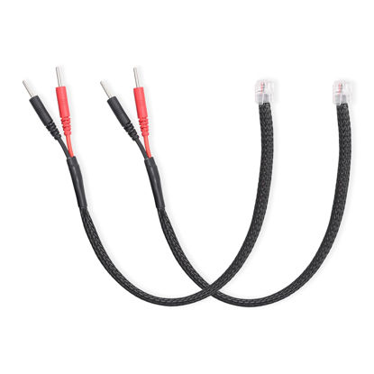 Picture of Sousery 2 Packs of RJ11 Mirror Wire Power Cord compatible with Uniden Radar Detectors R1 R3 R4 R7 R8 (3005201U)