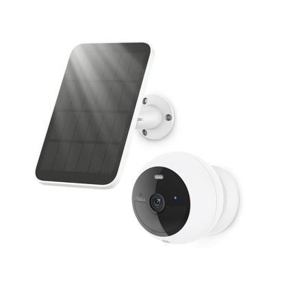 Picture of Noorio B200-SE Solar Security Camera for Home, Wireless Outdoor Camera with AI Motion Detection, 2.4G WiFi Camera Color Night Vision, 2-Way Talk, 8GB Local Storage, IP66 Waterproof