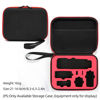 Picture of Honlyn Carrying Case compatible with DJI Osmo Pocket 3 Travel Portable Bag New (black-red inner)