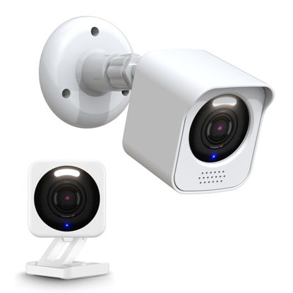 Picture of KMOUANTS All-New Wyze Cam V4 Camera Surveillance Mount, Compatible with Wyze Cam V4 ONLY Weatherproof Protective Housing and 360 Degree Adjustable Mount (Wyze Camera are Not Included)