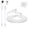 Picture of Smays 30 ft Power Cord Compatible with Blink Mini, Blink Mini 2 Camera, Long Flat Micro USB Extension Cable with USB C Adapter