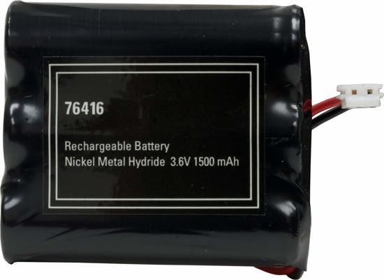 Picture of Power Gear Cordless Phone Battery, Rechargeable, Nickel Metal Hydride, 3.6V, 1500mAh, Fits Many Cordless Phone Models Including But Not Limited To Panasonic, Sony, Motorola, RCA, & More, Black, 76416