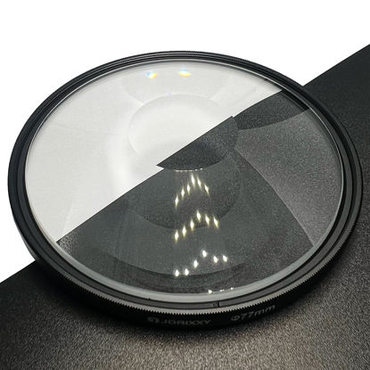 Picture of Jorixxy 77mm Whirlpool Prism Camera Glass Filter Photography Lens SLR Camera Accessories