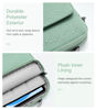 Picture of MoKo 9-11 Inch Tablet Sleeve Bag Handle Carrying Case with Shoulder Strap Fits iPad Pro 11 inch,iPad 10th 10.9,iPad 9/8/7th Generation 10.2,iPad Air 5/4th 10.9,iPad 9.7,Tab S8/S9 11", Cyan