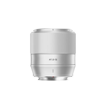 Picture of TTArtisan Auto Focus 56mm F1.8 Prime Lenses for APS-C Mirrorless Digital Camera (Silver, Z Mount)