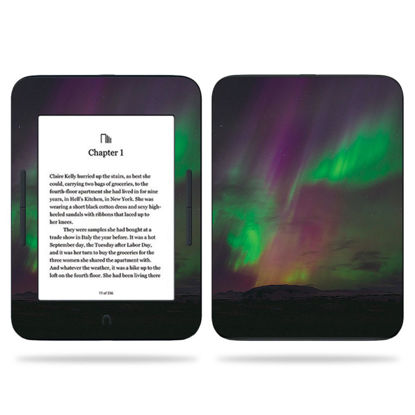 Picture of MightySkins Skin Compatible with Barnes & Noble Nook GlowLight 3 (2017) - Aurora Borealis | Protective, Durable, and Unique Vinyl Decal wrap Cover | Easy to Apply, Remove | Made in The USA