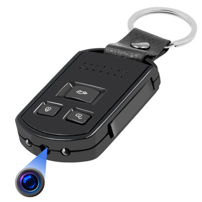 Picture of ZTCOLIFE Hidden Camera HD 1080P Mini Spy Camera Car Key, Nanny Cam with Night Vision Motion Detection,Security Cameras for Home/Office/Outdoor