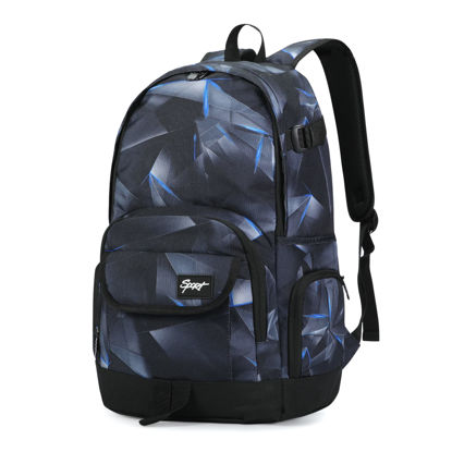 Picture of rickyh style School Backpack Travel Bag for Men & Women Lightweight College Back Pack with Laptop Compartmen