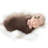Picture of Newborn Photography Props Stretch Newborn Photography Wrap Blanket for Baby Boys Girls Posing Photo Shoot Props