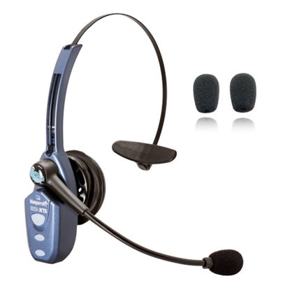 Picture of VXi Blueparrott B250-XTS Bluetooth Headset Bundle -203890, Two Microphone Cushions, NFC Enabled, Auricular Inalambrico, For Voice & Video Apps on Mobile Phone (B250-XTS w/ Cushions)