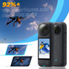 Picture of Semaiki Insta 360 X4 Premium Lens Guard+2 Screen Protector, 92% Transmittance, Anti-Scratch, Glass Lens Protecor, Insta 360 X4 Accessories kit