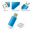 Picture of RAOYI 10 Pack 1GB 1G USB Flash Drive USB 2.0 Memory Stick Bulk Thumb Drive Pen Drive Blue