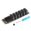 Picture of M.2 SATA PCI Express to SATA 3.0 6Gbps 6 Ports Adapter Converter, PCIE3.0 X2 16Gbps, Downstream SATA3.0 6Gbps x 5, for Thunderbolt Expansion