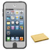 Picture of OTTERBOX Defender Series Case for iPod Touch 7th Generation - Compatible with 5th and 6th Gen - Includes Cleaning Cloth - Bulk Pacakging - (White/Grey)