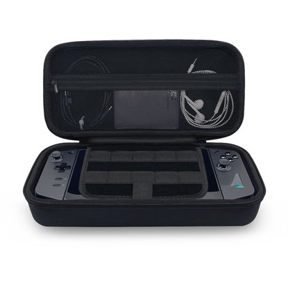 Picture of ICIMBI Hard Carrying Case Bag for Lenovo Legion Go Handheld, Travel Storage Case for Lenovo Legion Go Accessories,Charger, Power Bank