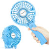 Picture of EasyAcc Mini Handheld Fan, USB Desk Fan Small Personal Portable Stroller Table Fan with Rechargeable Battery Operated Cooling Folding Electric Fan 3-10H Working Hours for Travel Office Outdoor