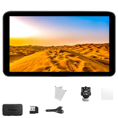 Picture of Portkeys LH7P 7-Inch Camera Monitor with 1000nits Brightness and 100% DCI-P3 Color Space Coverage - HDMI Input/Output Ports and 3D-LUT Output Capabilities