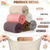 Picture of Tudomro 6 Pcs 15.8 x 59'' Newborn Baby Stretch Wraps Set 6 Colors Baby Photography Props Unisex Newborn Long Ripple Wrap Photo Blanket for Baby Girl Boy Christmas DIY Photography Prop(Fresh Color)