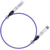Picture of Colored 10G SFP+ Twinax Cable, Direct Attach Copper(DAC) Passive Cable, 1m (3.28ft) in Purple, for Cisco SFP-H10GB-CU1M, Meraki, Ubiquit, Mikrotik, Intel, Fortinet, Netgear and More