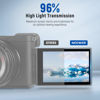 Picture of NEEWER 3" Camera Screen Protector, Ultra Slim 8H Hardness 2.5D Tempered Glass, 96% Light Transmission, Scratch & Fingerprint Resistant, Compatible with Sony ZV-E1, α7 IV, α7C II, α7C R, CA127