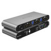 Picture of Terived 2 Computers 2 HDMI Monitors KVM Switch 4K@60Hz, Hotkey Switching, EDID, Audio and Microphone, Aluminum Alloy Shell,Digital Display, Dual Monitor USB 3.0 Hub, HDR10 with Cables
