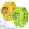 Picture of HLHGR Airtag Bracelets for Kids，Waterproof Airtag Watch Bracelets for Kids-Soft Silicone Hidden Air tag Wristband Lightweight GPS Tracker Holder Watch Band for Child Cartoon [2 Pack]