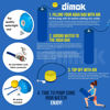 Picture of dimok Workout Sand Bag Water Aqua Bag Training Weight Bag Military Sandbag for Fitness 45-80 LBS - Full Body Heavy Equipment (45)