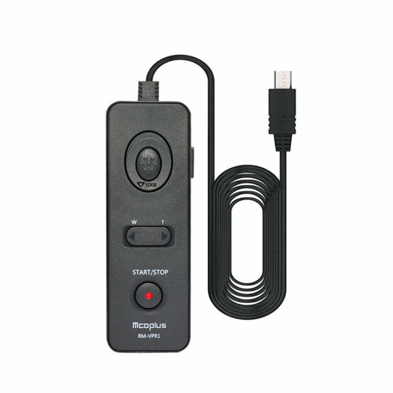 Picture of Mcoplus RM-VPR1 39.4 Inches Remote Control Shutter Release Cord with Multi Terminal Cable for Sony RX10/HX50/HX60 A7 A7III A7R A6000 A6400 A5100 A7S A9 A5000 NEX-3N RX100, Replacement for sony rm-vpr1