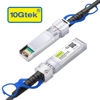 Picture of 10Gtek 25G SFP28 SFP+ DAC Cable - 25GBASE-CR SFP28 to SFP28 Passive Direct Attach Copper Twinax Cable for Cisco SFP-H25GB-CU0.3M, Ubiquiti UC-DAC-SFP28, Arista, Supermicro and More, 0.3-Meter(1ft)