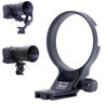 Picture of iShoot Metal Lens Collar Tripod Mount Ring Compatible with Canon RF 135mm f/1.8 L IS USM & Arca Fit Stabilizer, Lens Support Holder Bracket Bottom is Arca-Swiss Fit Quick Release Plate Dovetail Groove