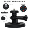 Picture of Magnetic Camera Wall Mount Compatible with Ring Stick Up Cam Battery, Camera Ceiling Mounting Bracket Outdoor Indoor Security Camera Mount Bracket Rubber Coating Neodymium Magnet with 1/4" Screw Head