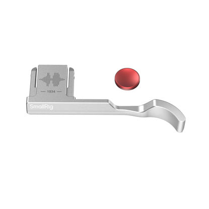 Picture of SmallRig Thumb Grip with Hot Shoe Cover for FUJIFILM X-M5 (Silver) - 4877